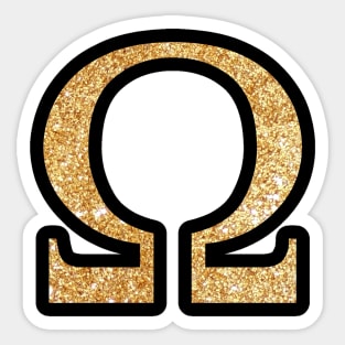 Golden Omega Sticker